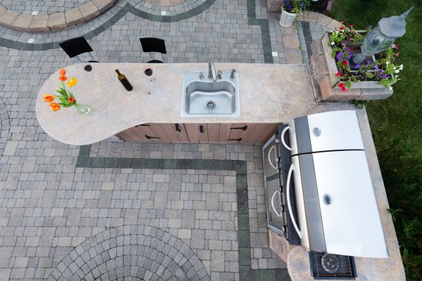 Outdoor Sink Installation in Joliet